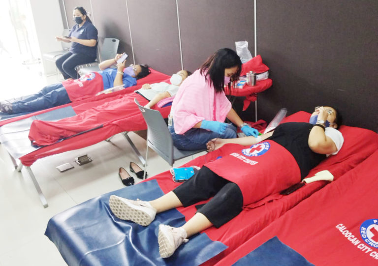 Philippine Business Bank-PH Red Cross Caloocan City Chapter Blood Drive